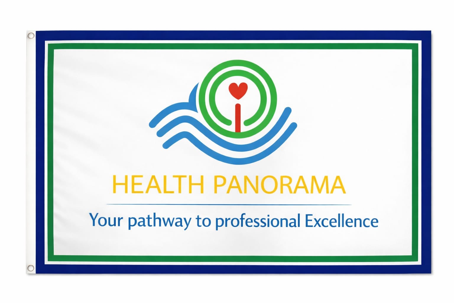 Health Panorama Official Flag Design